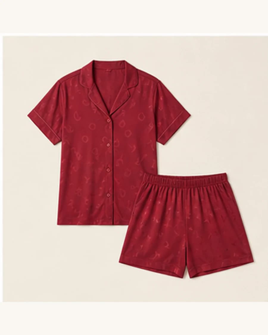 Moon Sleep Short Set: product-only view