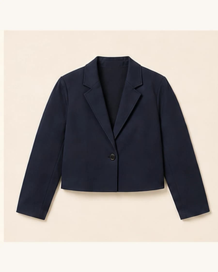 Northline Cropped Blazer: product-only view