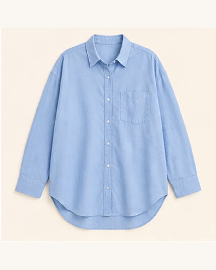 Oversized Day Shirt: product-only view