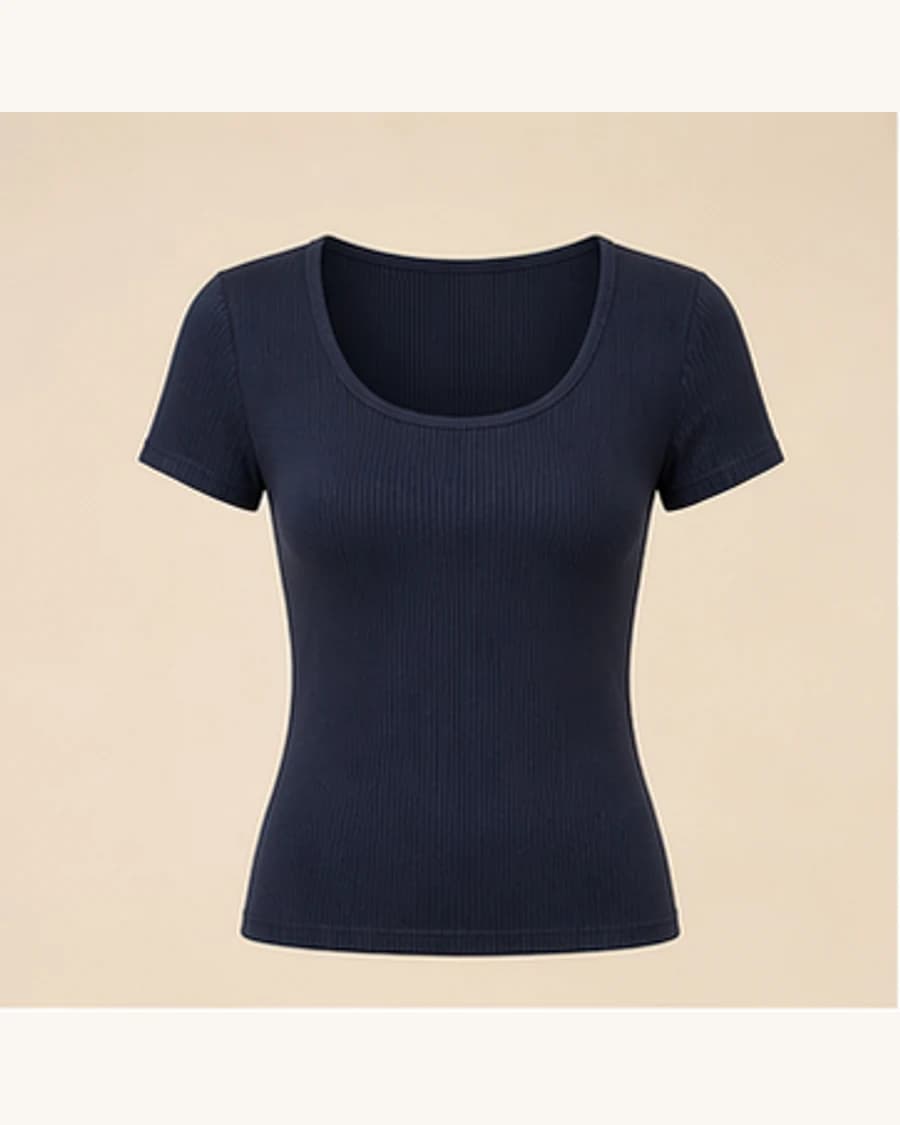 Sunday Soft Scoop Top: product-only view