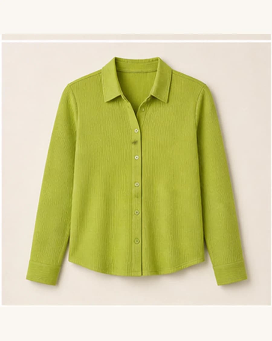 Terrain Textured Relaxed Shirt: product-only view